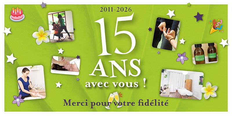 Anniversaire 15 ans du Bien-être à Strasbourg